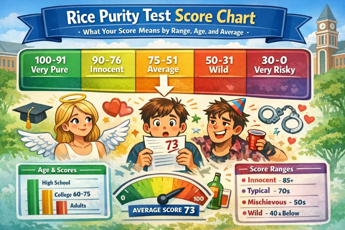 Rice Purity Test Score Chart featured image